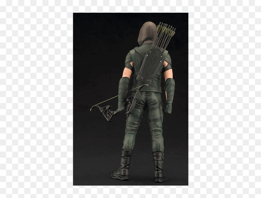 Flash And Arrow Figurines, HD Png Download - green arrow dc png