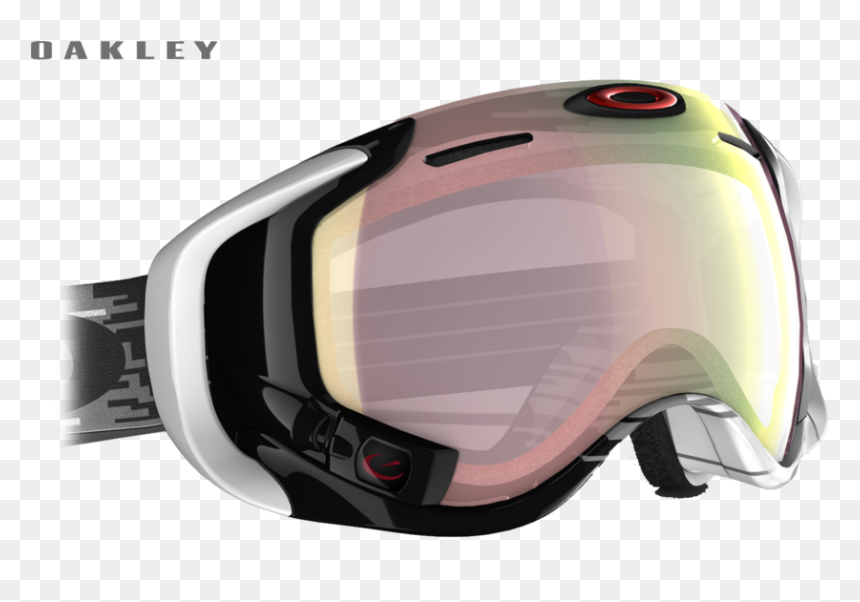 Ss Oakley Goggle Grey Logo - Oakley, Inc., HD Png Download - ski goggles png