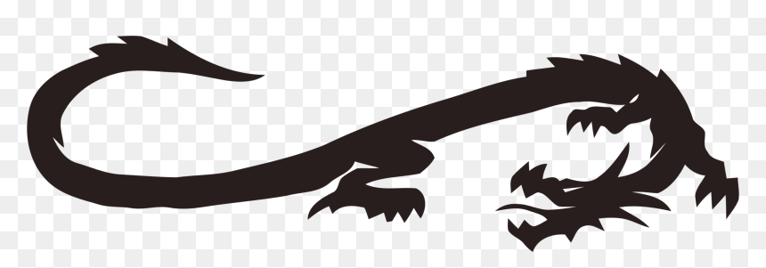 Silhouette,logo,dragon - Dragon Png Black, Transparent Png - maleficent dragon png