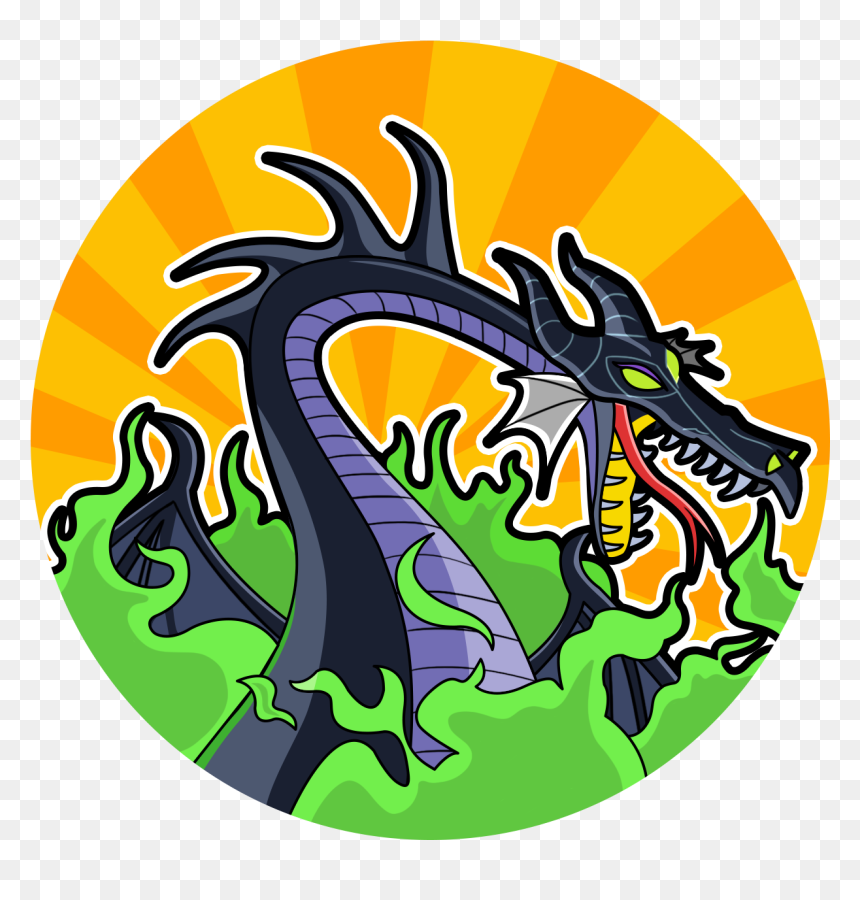 Illustration, HD Png Download - maleficent dragon png