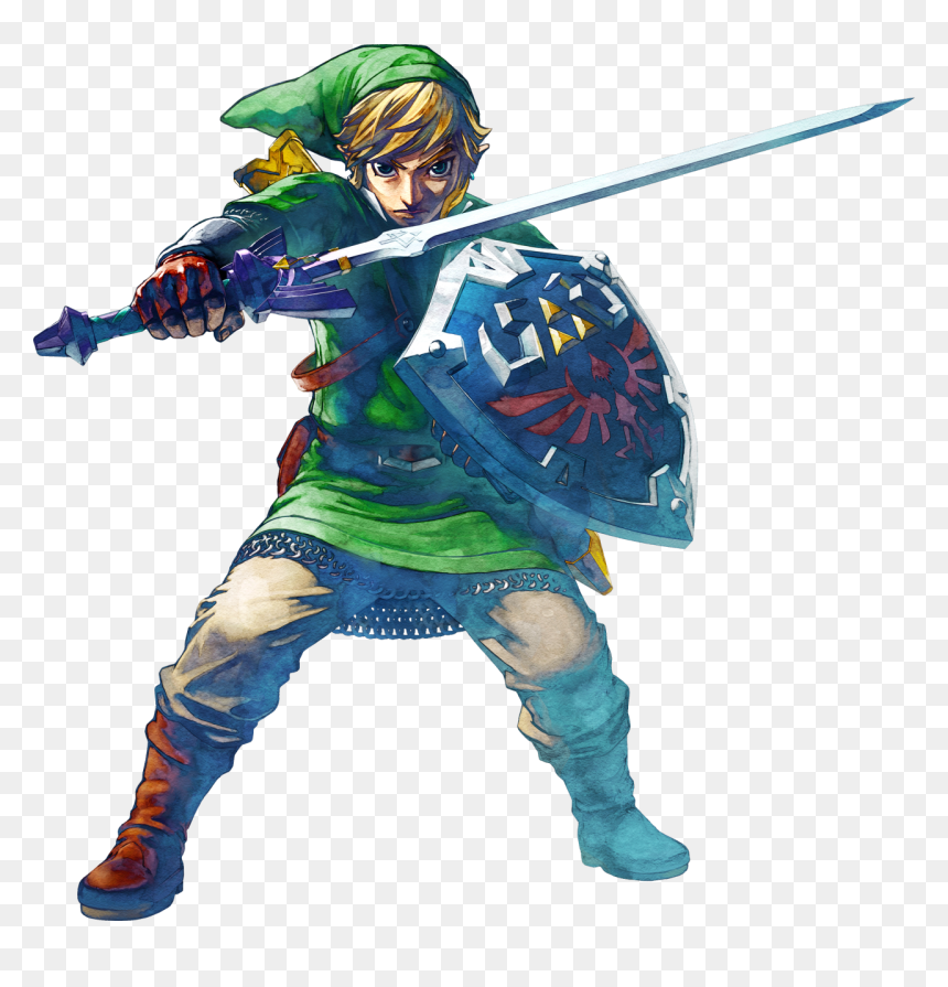 Skyward Sword Link Art, HD Png Download - goron png
