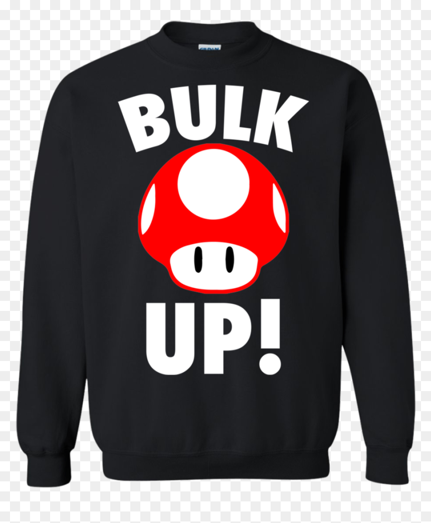 Sweatshirt, HD Png Download - mario 1 up png