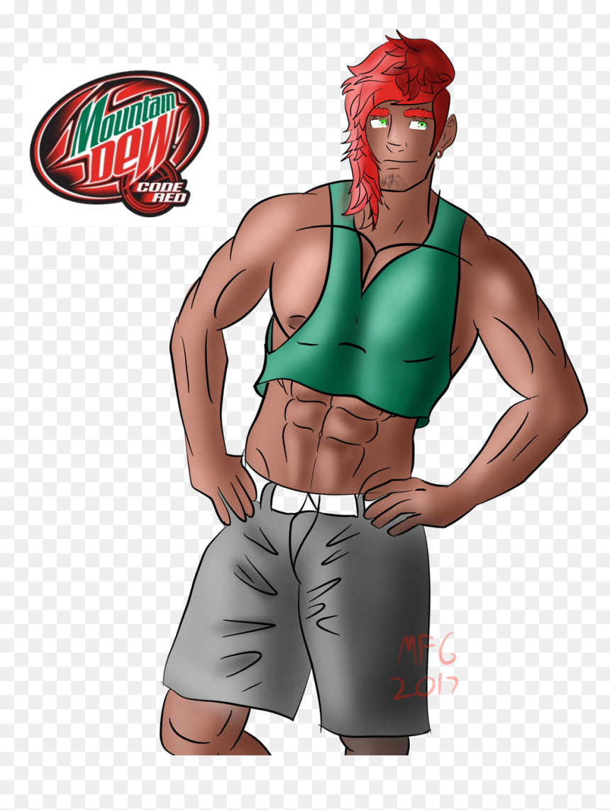 Mountain Dew Code Red, HD Png Download - mountain dew code red png
