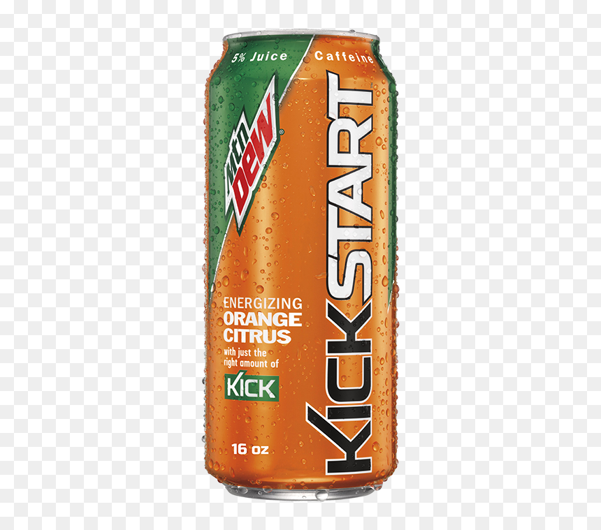 Mt Dew Kickstart Orange, HD Png Download - mountain dew code red png