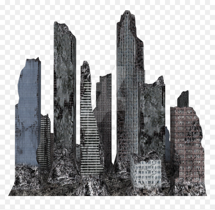 City Backdrop Png, Transparent Png - skyscrapers png