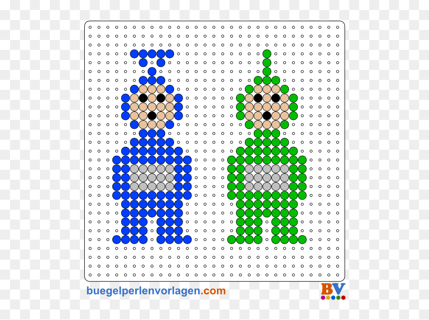 Hama Beads Butterfly Pattern, HD Png Download - tinky winky png