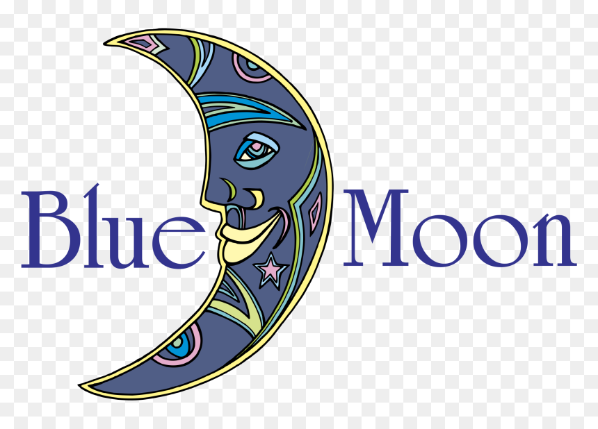 Moon Logo, HD Png Download - blue moon logo png