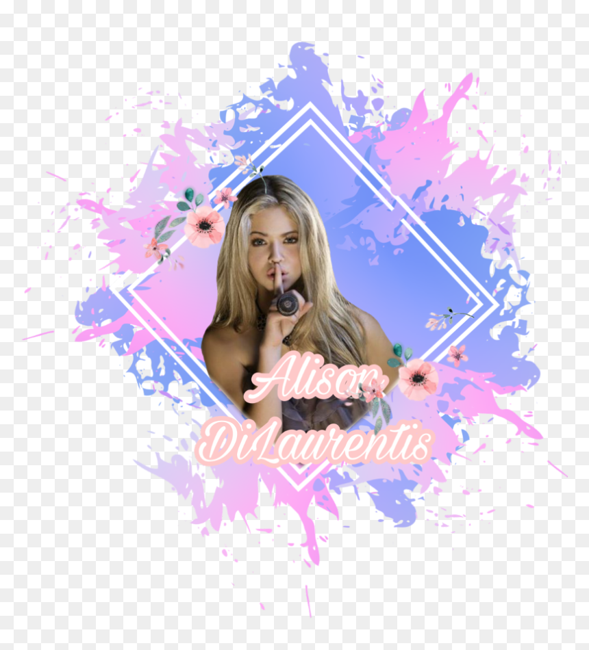 #pll #alisondilaurentis #shhhhh - Splat Kit Ombre, HD Png Download - alison dilaurentis png