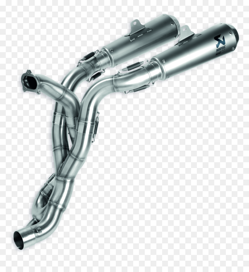 Akrapovic Exhaust Ducati V4, HD Png Download - muffler png