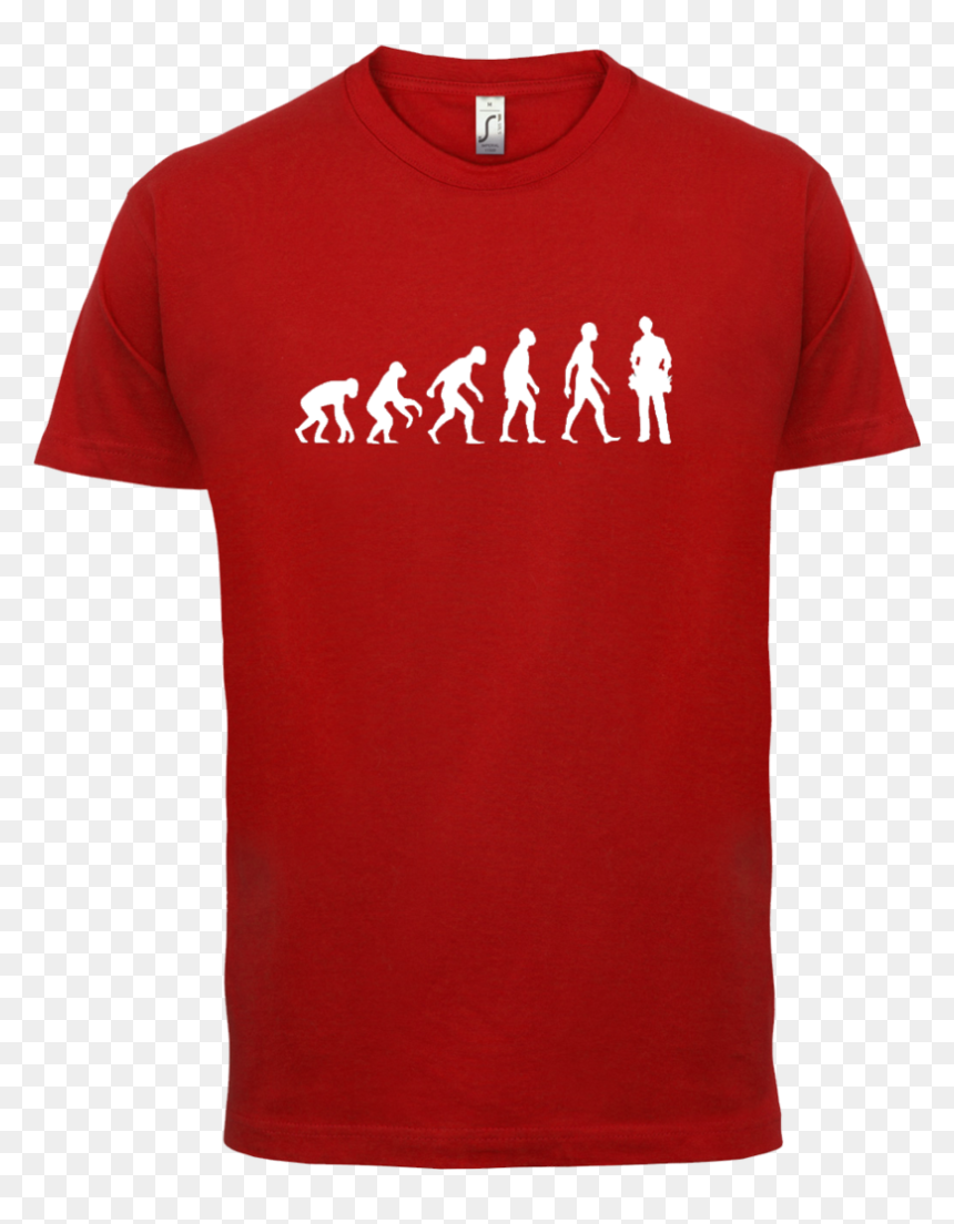 Evolution Of Man Plumber T-shirt - Evolution T Shirt, HD Png Download - evolution of man png