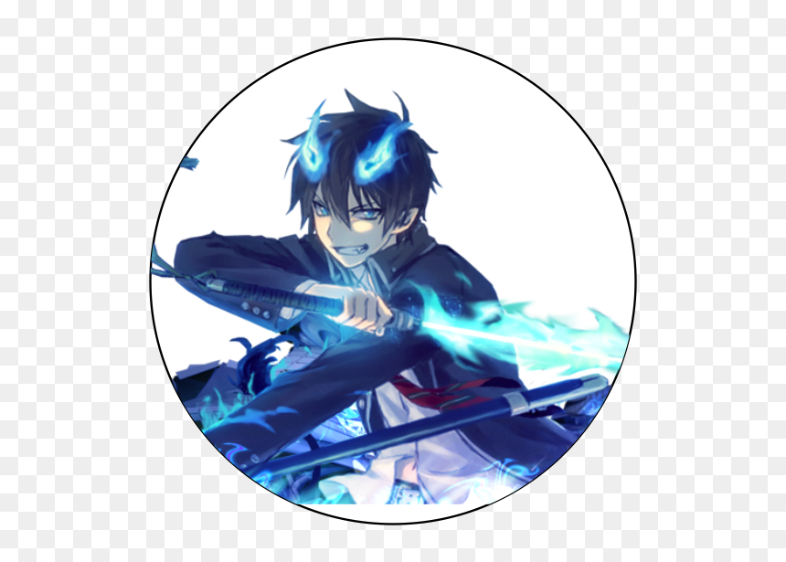 Demon Blue Exorcist Rin, HD Png Download - blue exorcist png