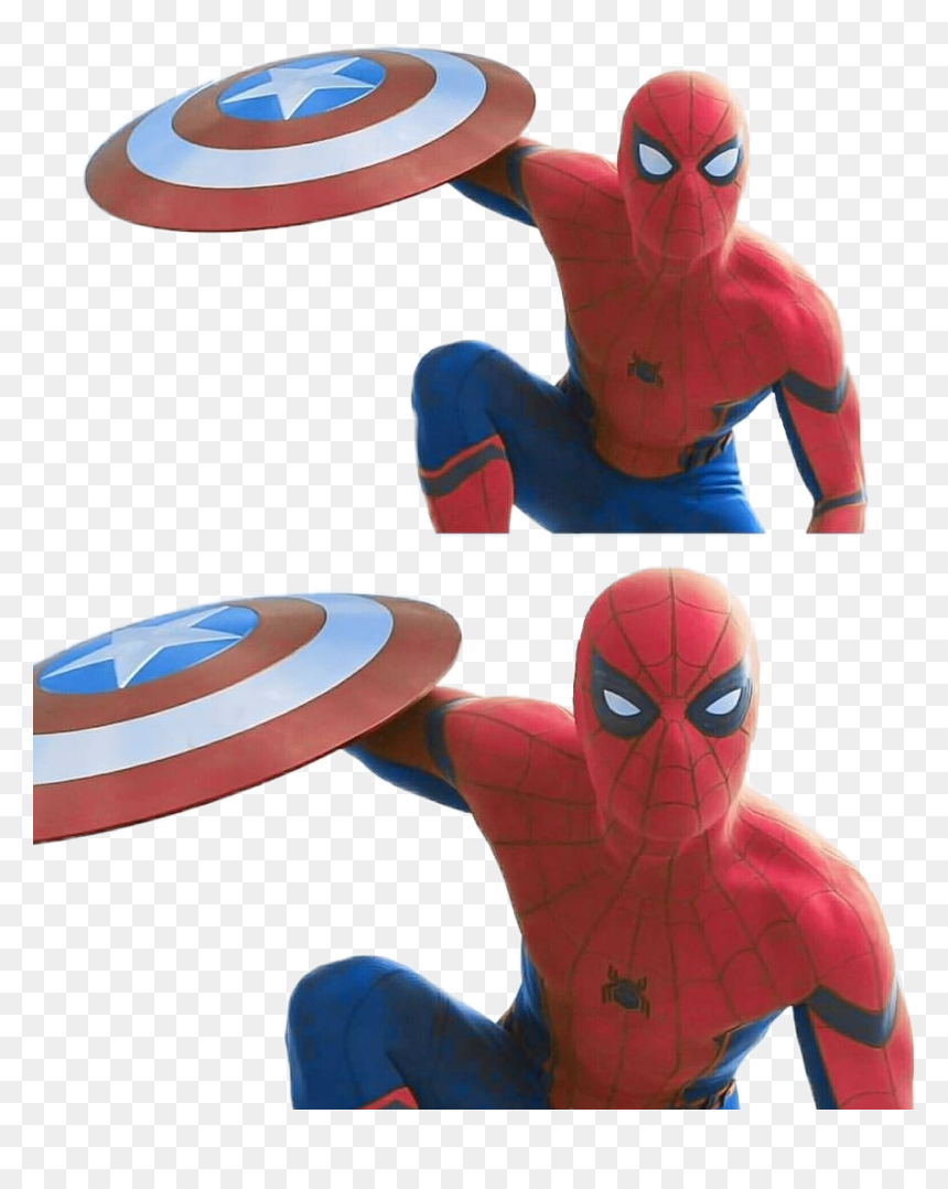 #spiderman #civilwar #tomholland - Miles Morales Spiderman Png, Transparent Png - spiderman civil war png