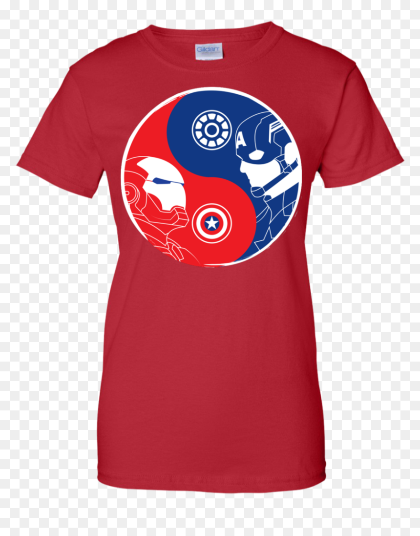 Red Vs Blue Civil War Spiderman T Shirt & Hoodie , - T Shirt, HD Png Download - spiderman civil war png