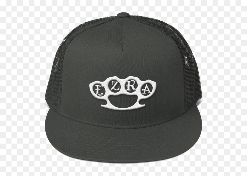 Brass Knuckles Embroidered Trucker - Trucker Hat, HD Png Download - knuckles head png