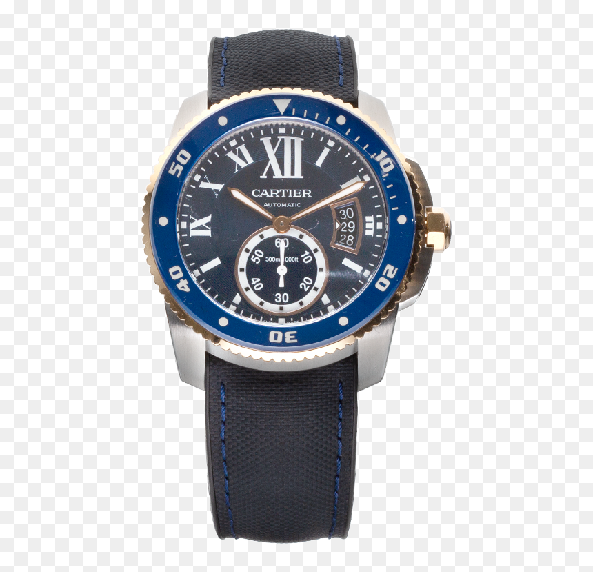Cartier Calibre De Diver W7100055, HD Png Download - calibre 50 png