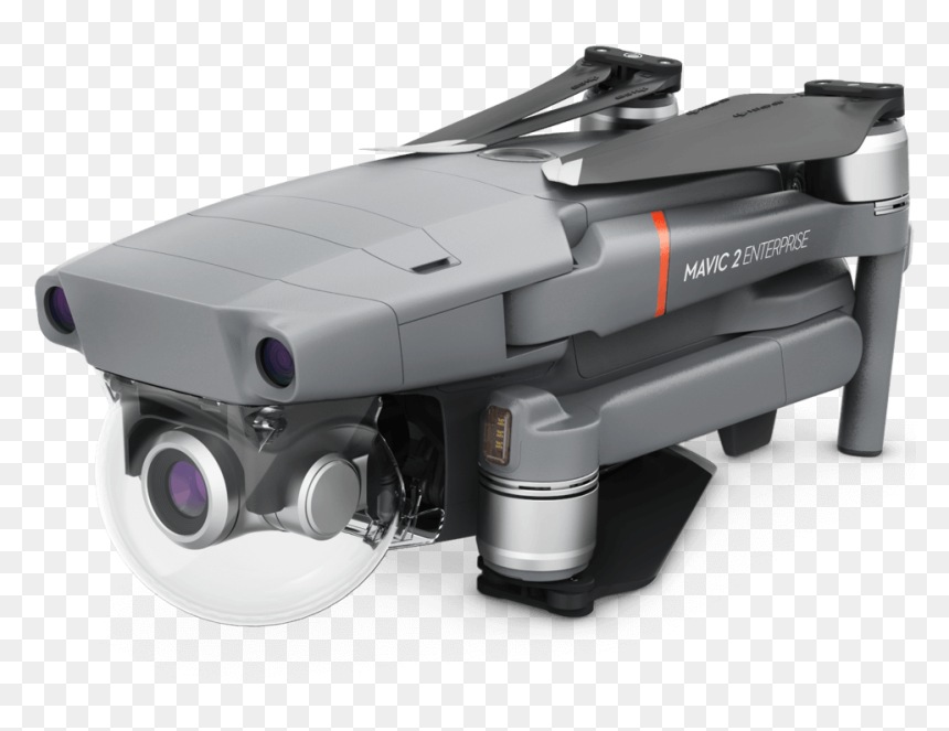 Dji Mavic 2 Enterprise Zoom With Enterprise Shield - Dji Mavic 2 Zoom, HD Png Download - dji png