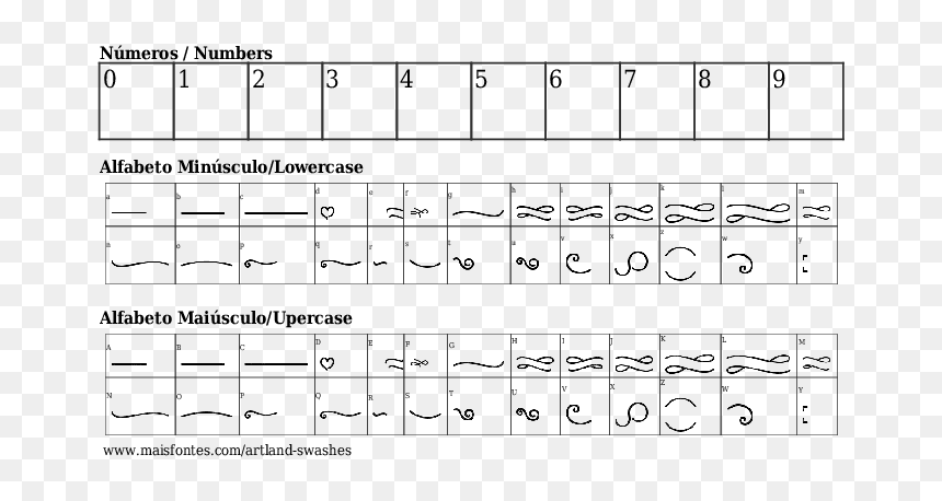 Font, HD Png Download - swashes png