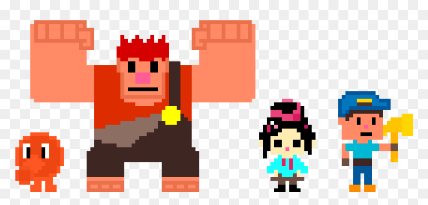 Cartoon, HD Png Download - wreck it ralph logo png