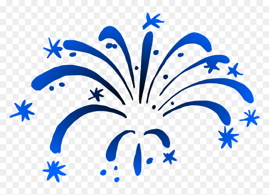 Fireworks Drawing Vector 2, HD Png Download - green fireworks png