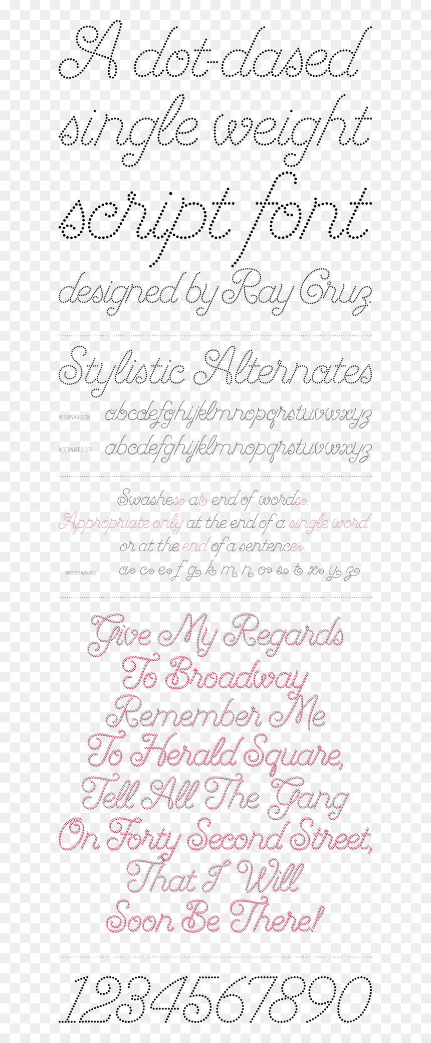 Dot Script Billboard Billboard - Handwriting, HD Png Download - swashes png