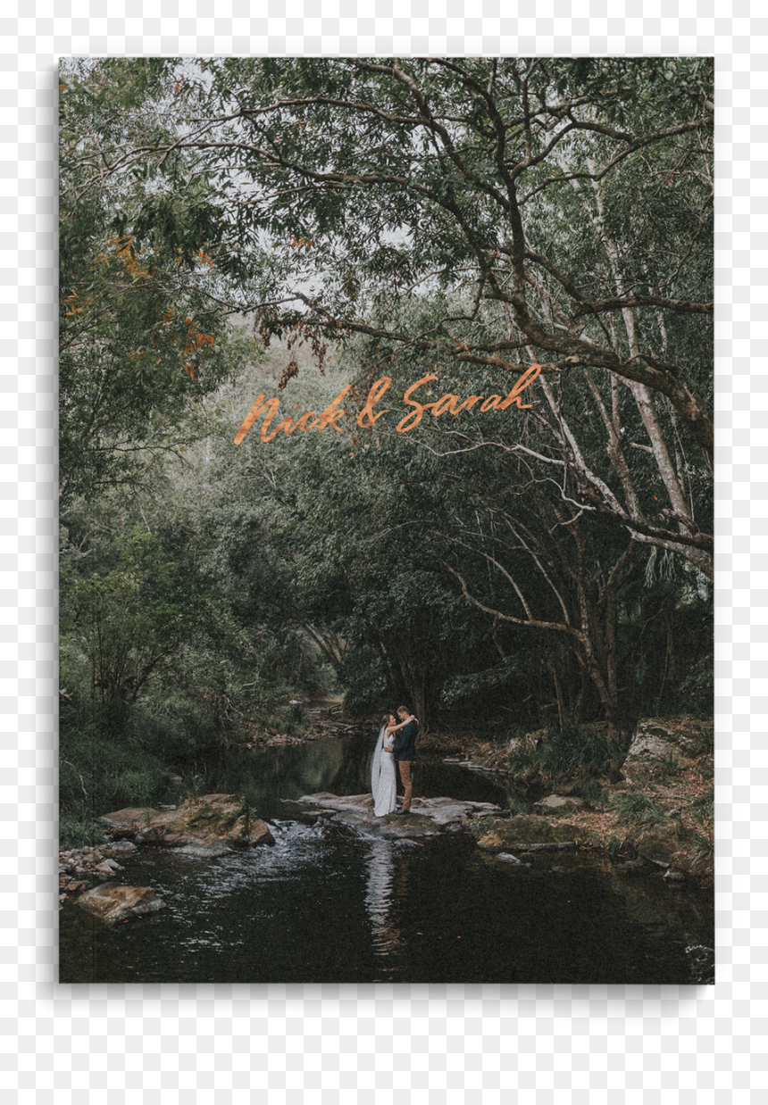 Nick &amp - Sarah, HD Png Download - stream of water png