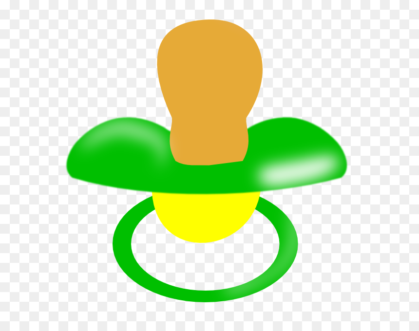 Pacifier Clipart Baby Bottle Png, Transparent Png - green fireworks png