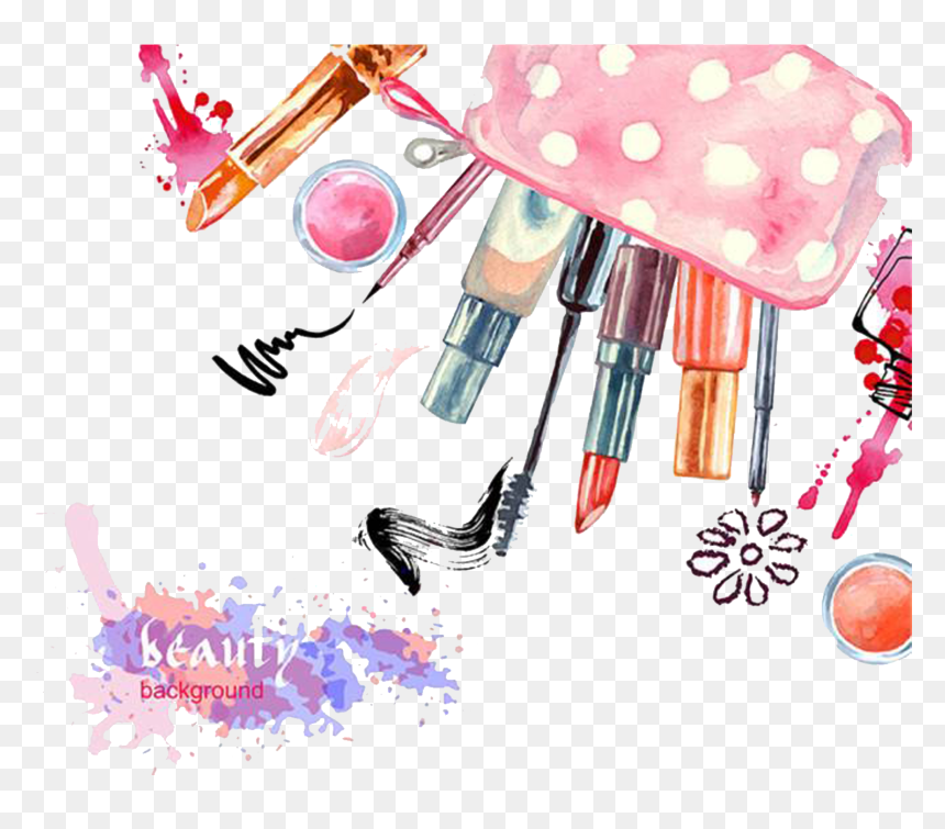 Water Color Cosmetics, HD Png Download - makeup background png