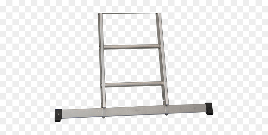 Single Aluminium Ladder 6 M - Shelf, HD Png Download - wooden ladder png