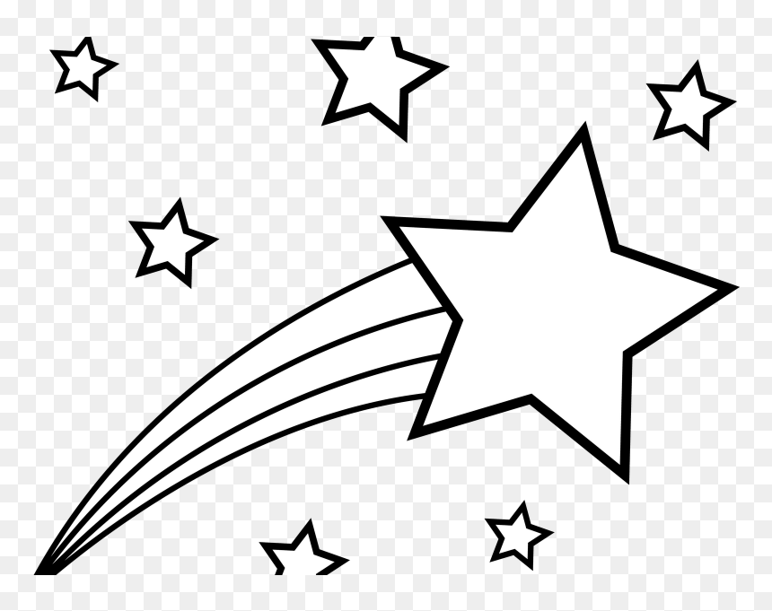 Stars For Coloring, HD Png Download - free star png