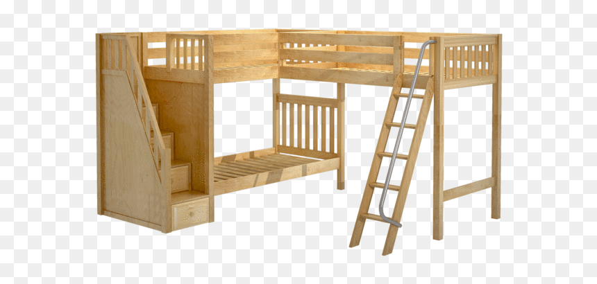 Natural - Plywood, HD Png Download - wooden ladder png