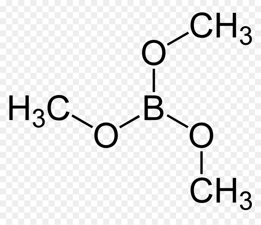 Trimethyl Borate 2d - 5 Amino 2 Methylphenol, HD Png Download - borat png