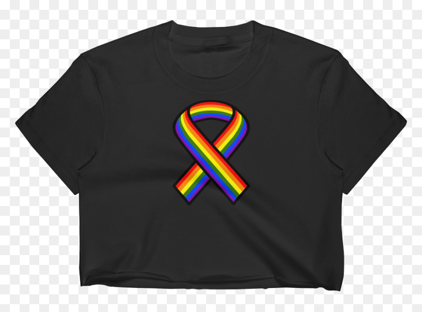 Active Shirt, HD Png Download - rainbow ribbon png