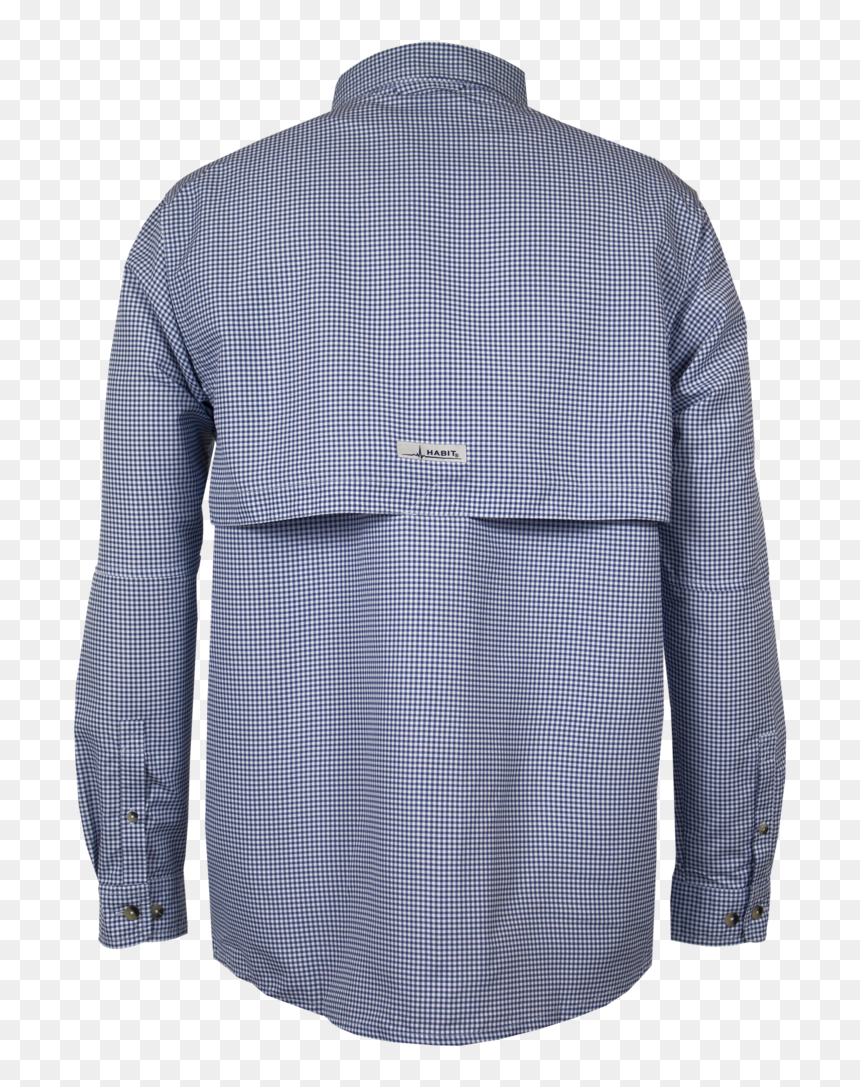 Habit Men"s Ts1352 High Water Long Sleeve River Guide - Plaid, HD Png Download - river water png