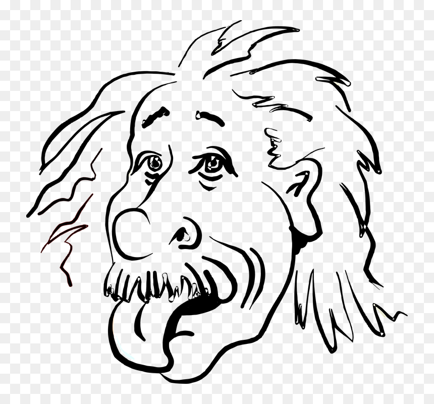 Einstein Animation, HD Png Download - einstein hair png