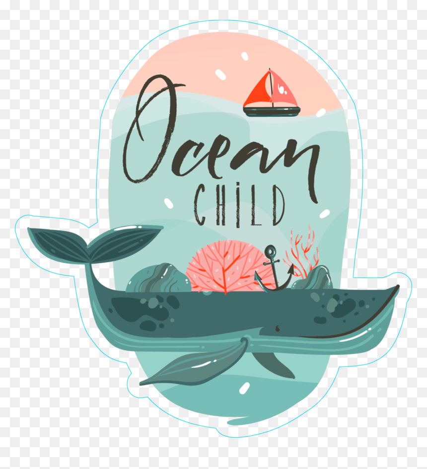 Boat Emoji Png -ocean Child Sticker - Illustration, Transparent Png - boat emoji png