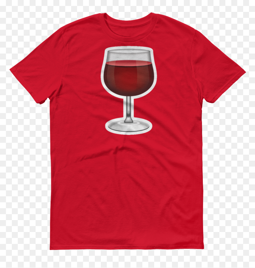 Men"s Emoji T Shirt - Wine Glass, HD Png Download - cheese emoji png