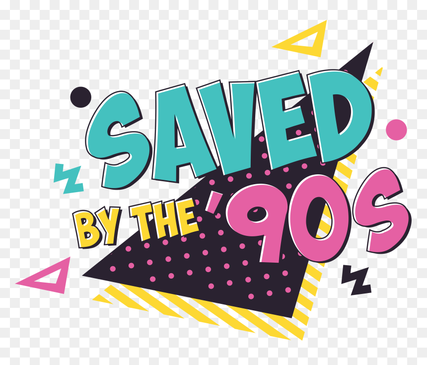 Saved By The 90s, HD Png Download - pop culture png