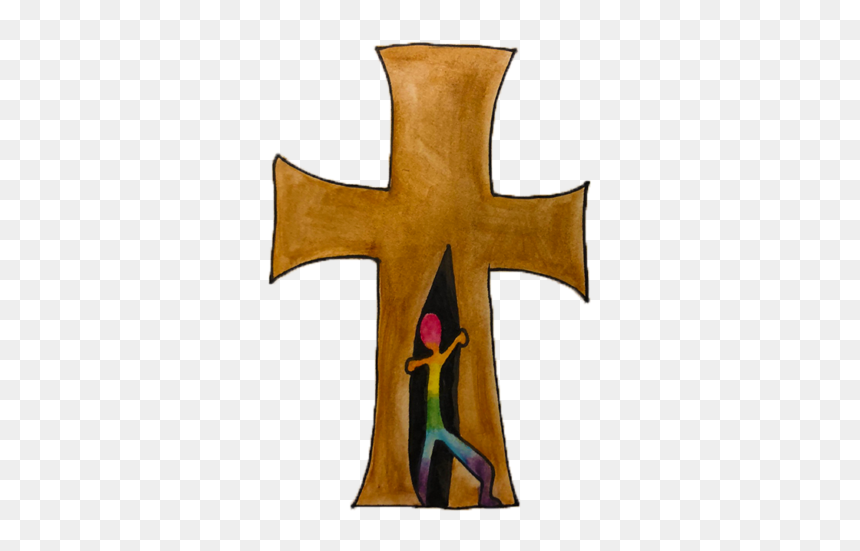 Cross, HD Png Download - gay symbol png
