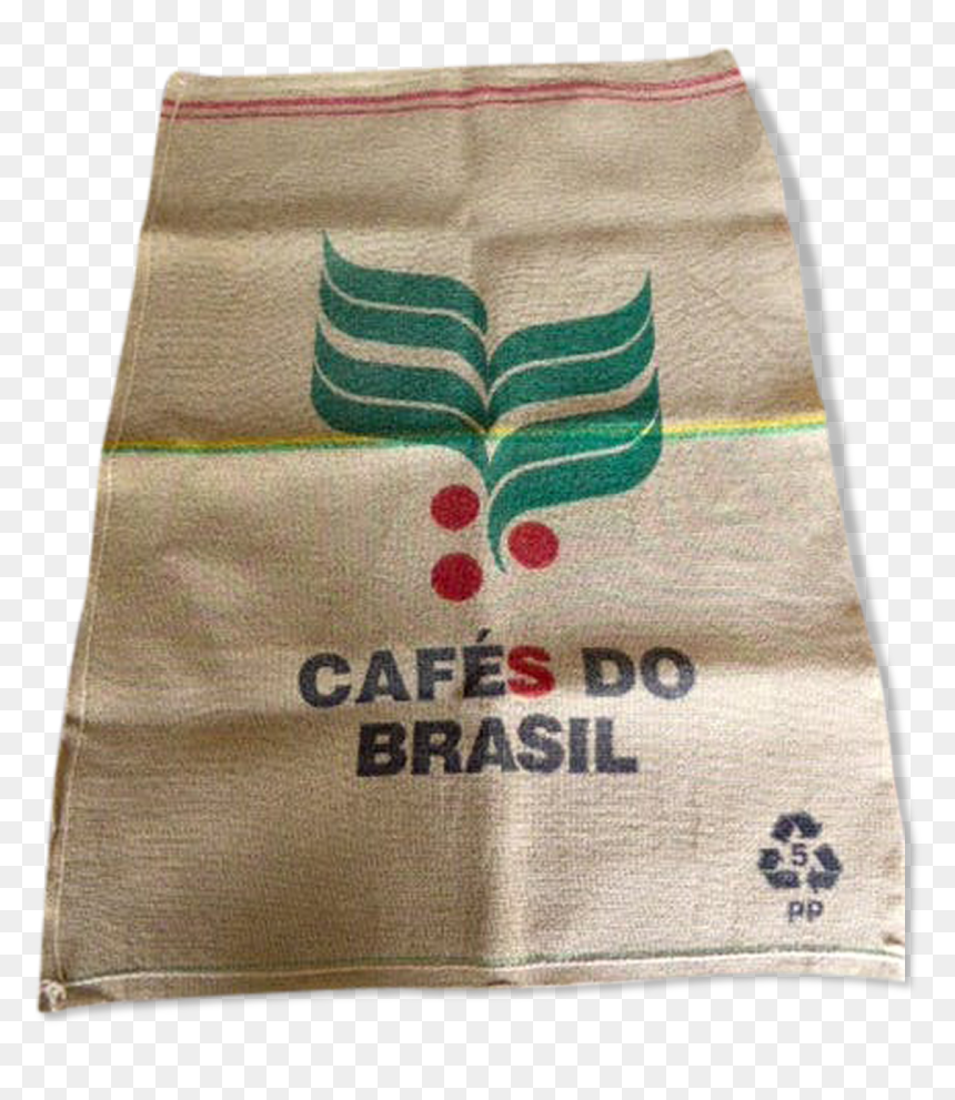 Burlap Sack "cafés Do Brasil - Diy Acoustic Panels Coffee Sacks, HD Png Download - burlap background png