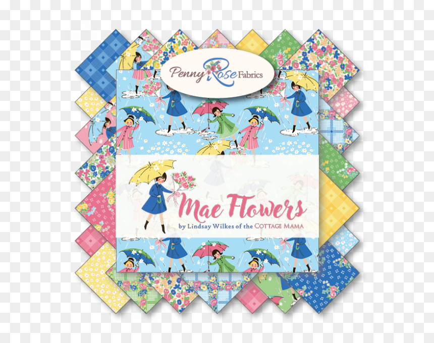 Mae Flowers Yardage - Chair, HD Png Download - burlap background png