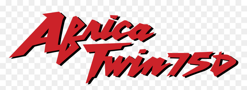 Africa Twin 750 01 Logo Png Transparent - Africa Twin 750 Logo, Png Download - africa transparent png