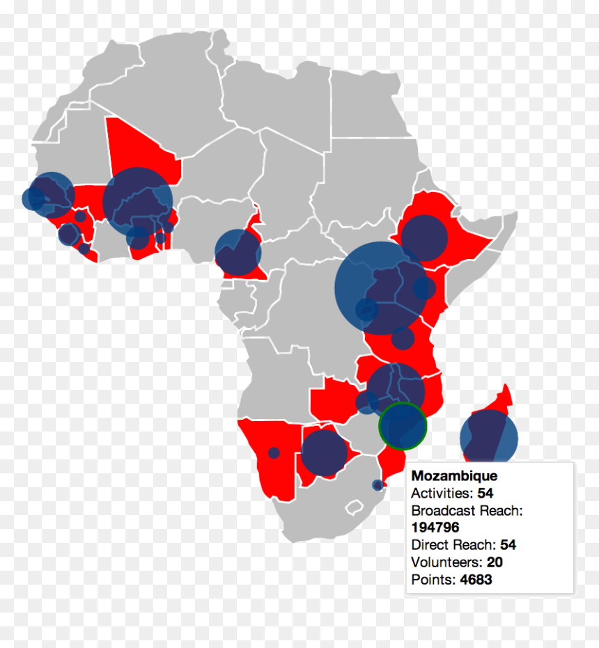 Stomp Out Malaria Africa Map - Ivory Coast Map Png, Transparent Png - africa transparent png