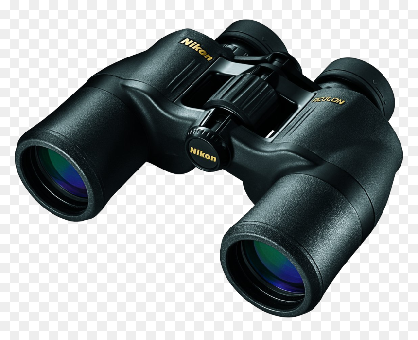Best Free Binocular Transparent Png File - Nikon Aculon A211, Png Download - clear plastic png