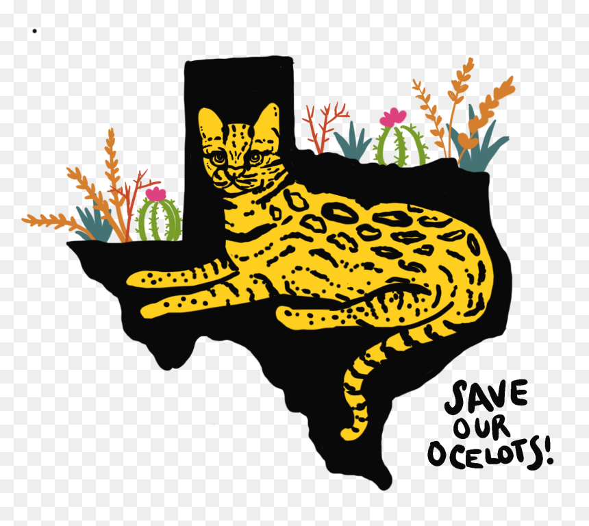 Black Cat, HD Png Download - ocelot png