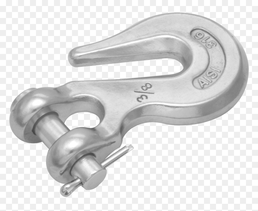Hook,metal,tool - Clamp, HD Png Download - hook hand png
