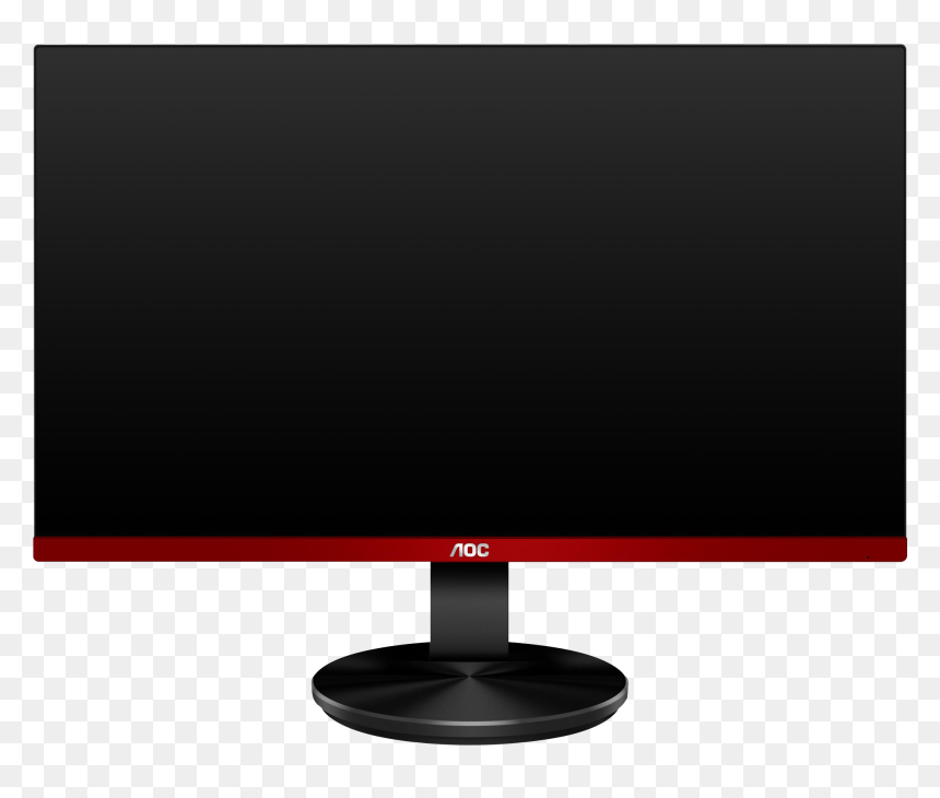 Aoc 24.5 Inch Gaming Monitor, HD Png Download - old computer monitor png
