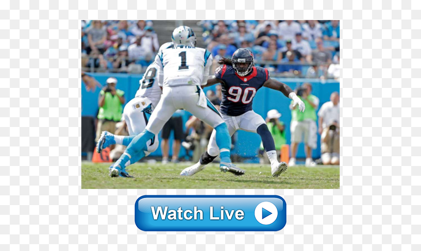 Http - //livestreamingly - Com/nfl - Sprint Football, HD Png Download - carolina panthers helmet png