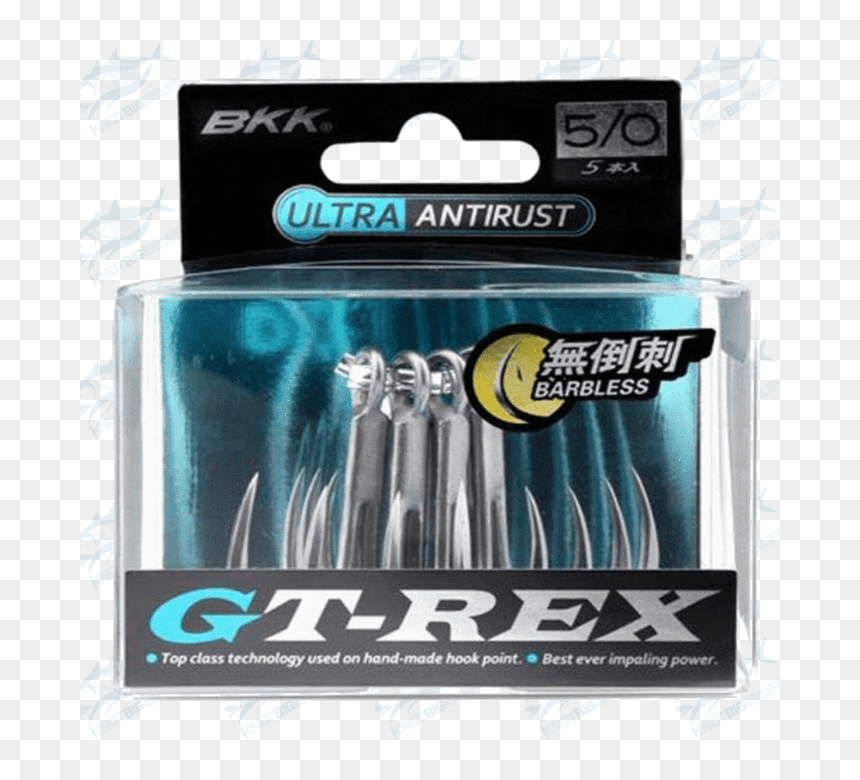 Bkk Gt Rex 6071bl 7x Hg [barbless] - Bkk Gtrex, HD Png Download - hook hand png