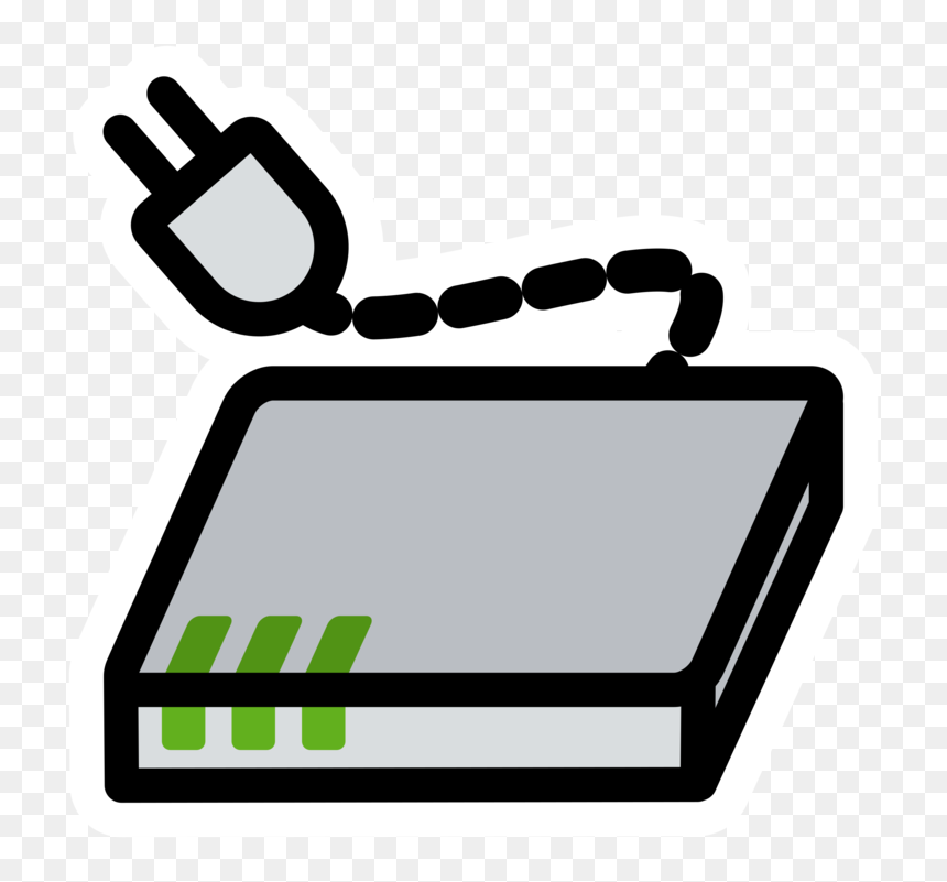 Electronic Device,line,technology - Modem, HD Png Download - modem png