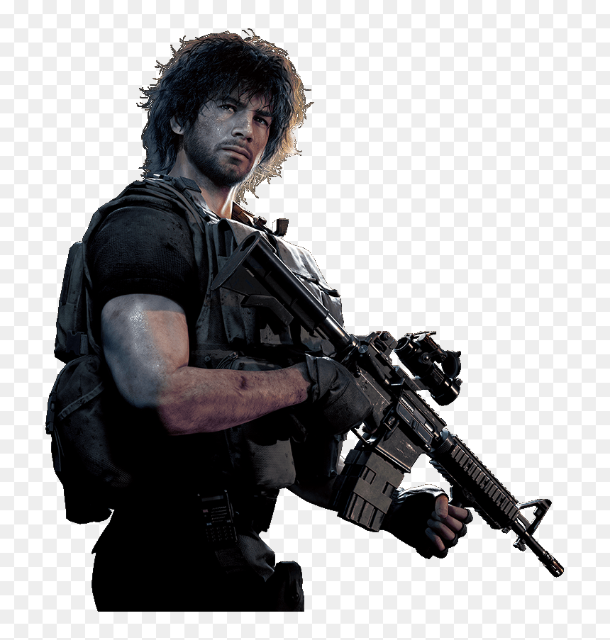 Re3 - Sniper, HD Png Download - resident evil leon png